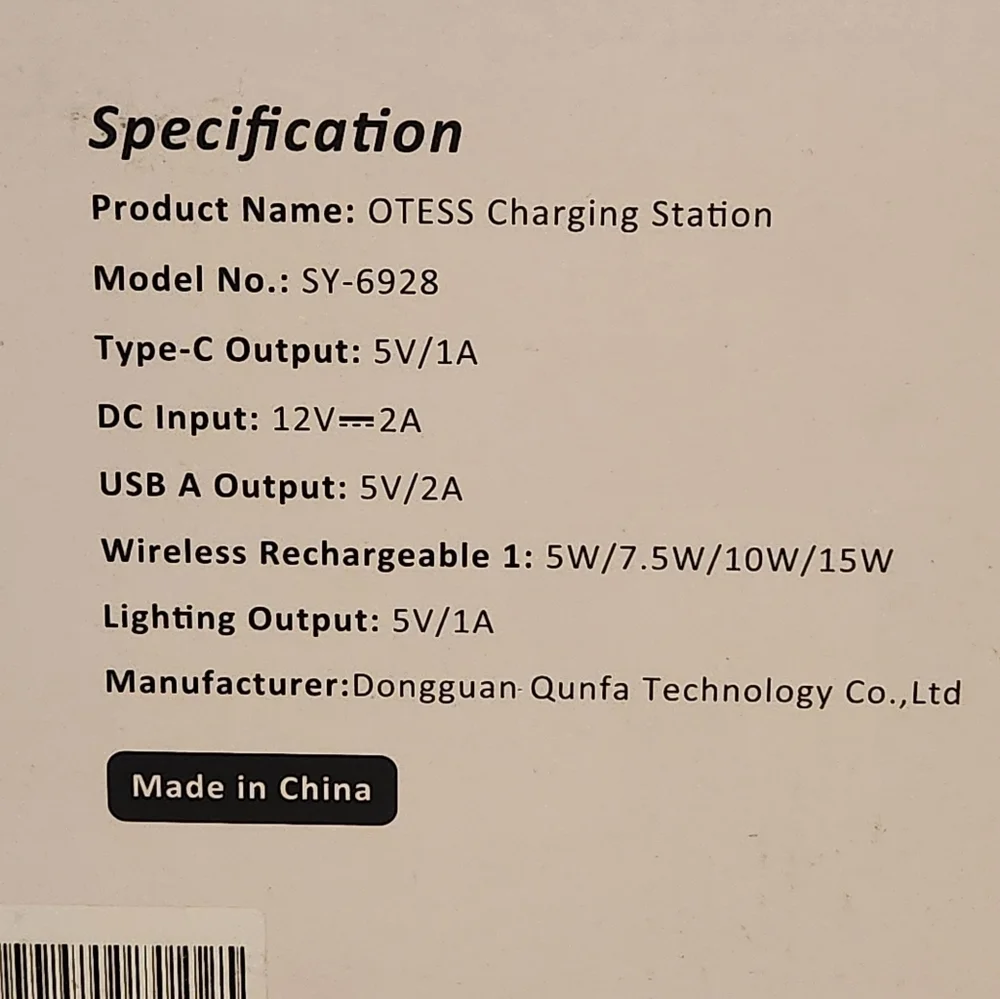 Brand New 3 in 1 Wireless Charging Station